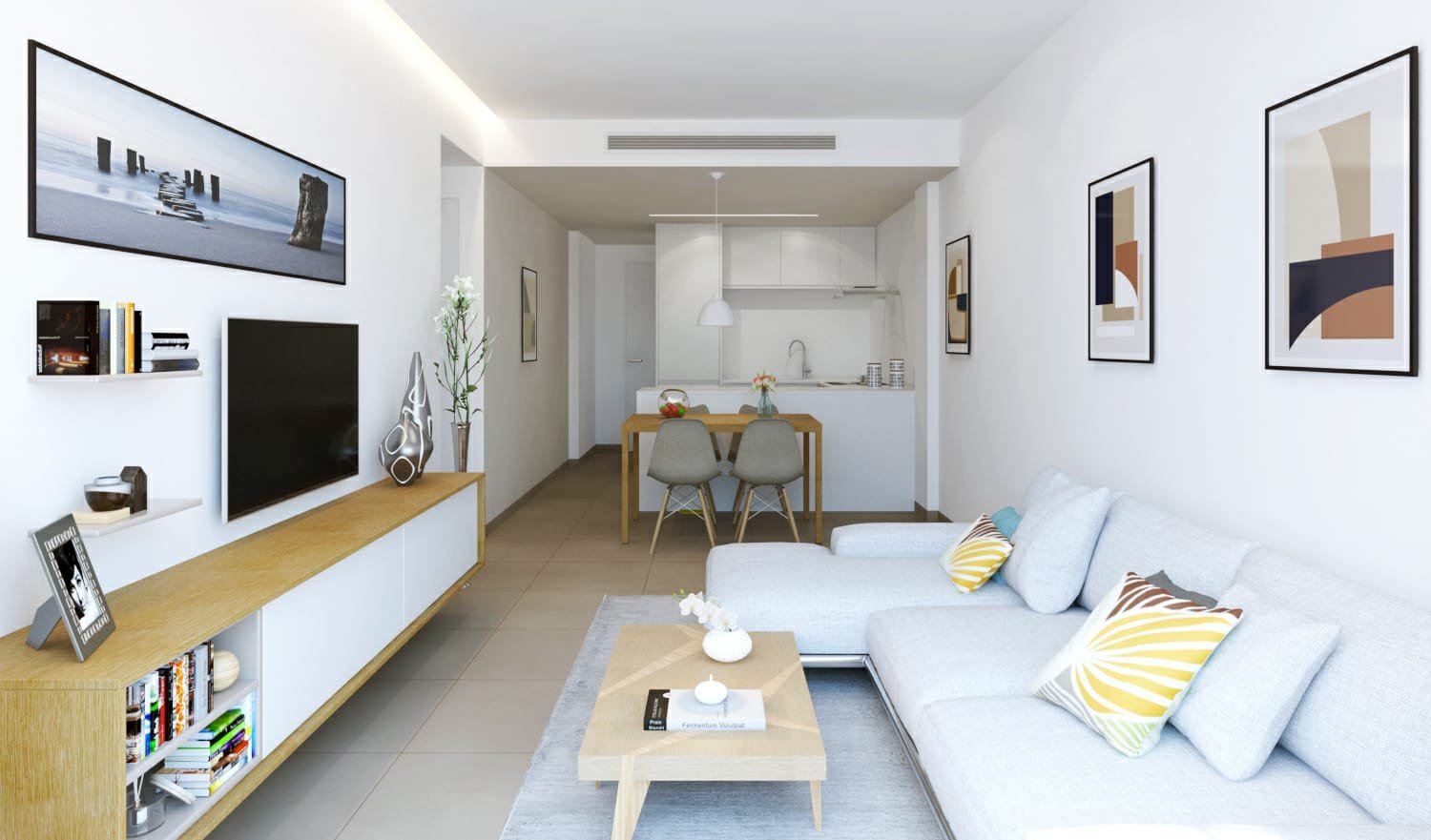 Leuke nieuwe appartementen in centrum Pilar de La Horadada (Costa Calida)