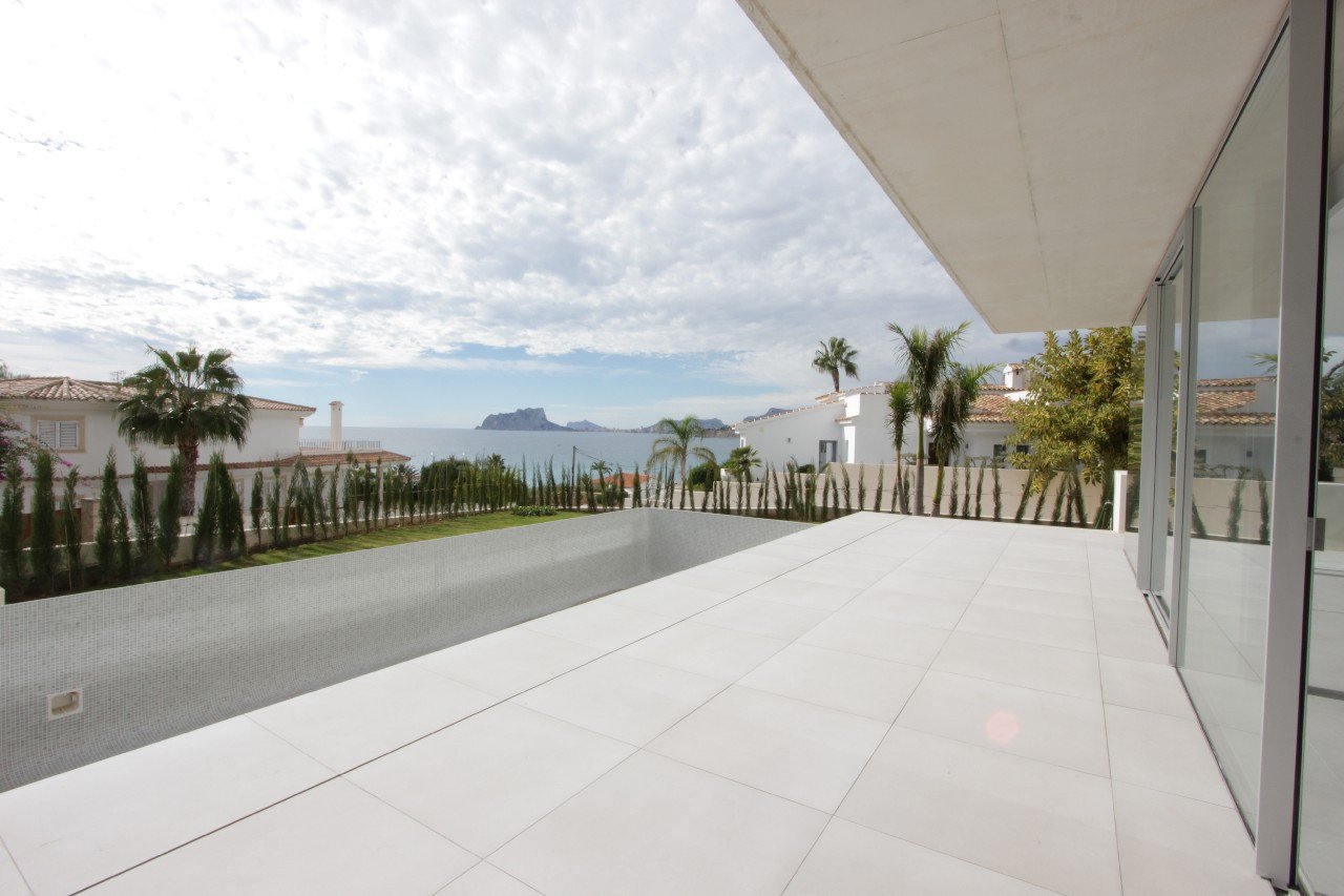Exclusieve villa met prachtig zeezicht in Moraira- Costa Blanca Noord