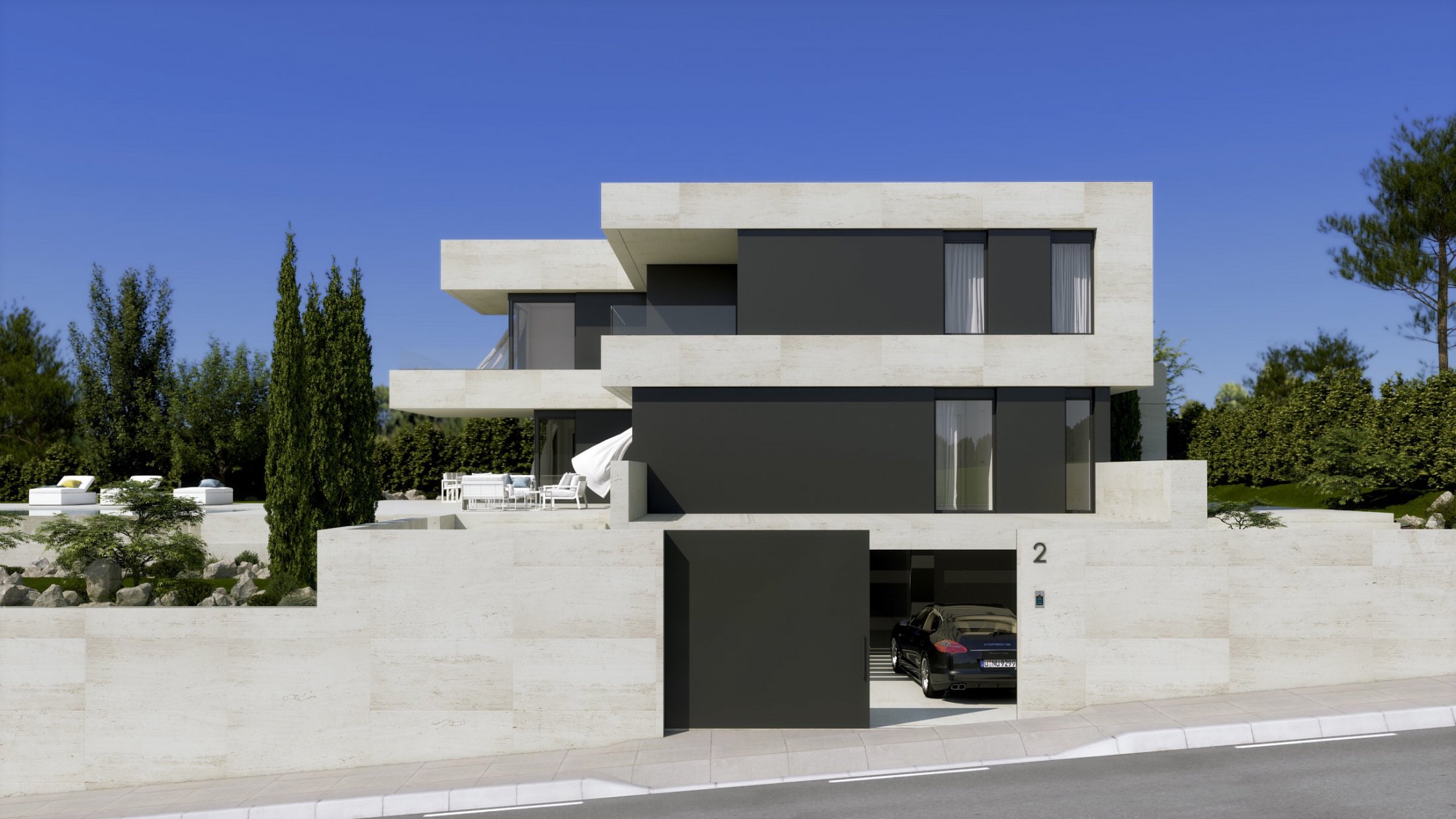 Moderne villa op de heuvels van Finestrat- Costa Blanca Noord